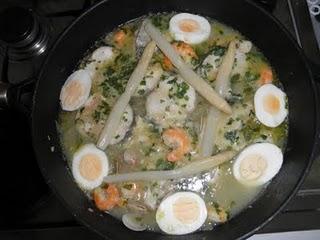 Merluza en salsa verde