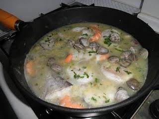 Merluza en salsa verde