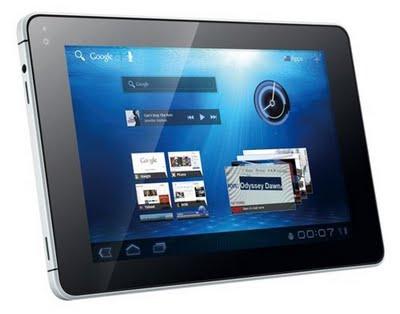 Huawei MediaPad, tablet de 7 pulgadas con Android Honeycomb