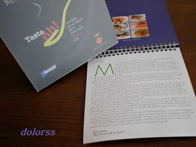 Presentación – prólogo – coloquio  con “blog de cuina”