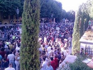 La Traviata indignada en el 19J