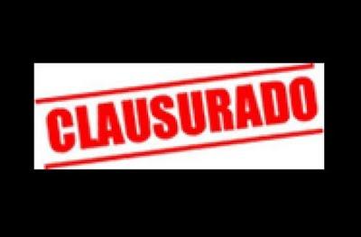 CERRADOS POR 20 DIAS Y PUNTO !