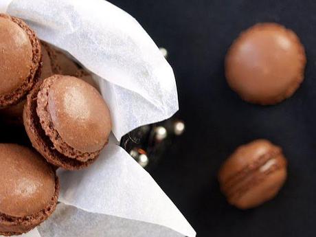 Macarons de chocolate - Recetas de cocina RECETASonline