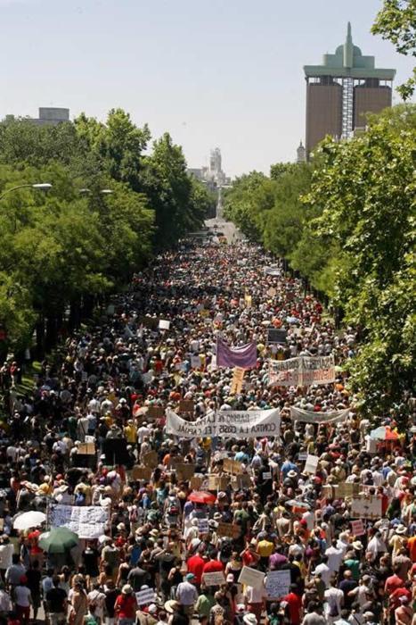 Seguimos vivos y caminando...pero INDIGNADOS