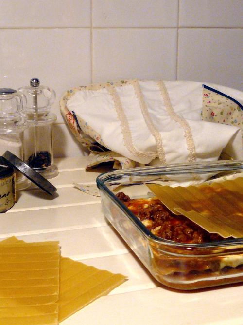 lasagna = invierno + comfort food