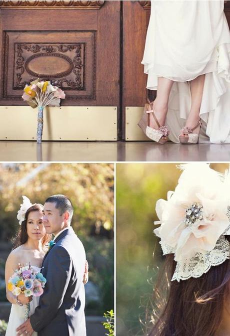 Ramo de flores de Papel