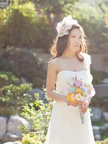 Ramo de flores de Papel