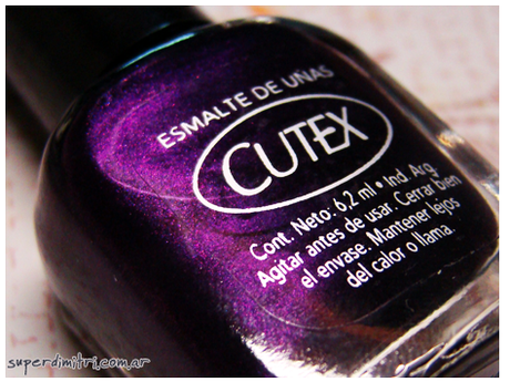 Reseña: Violeta Salvaje de Cutex Reseña: Violeta Salvaje de Cutex