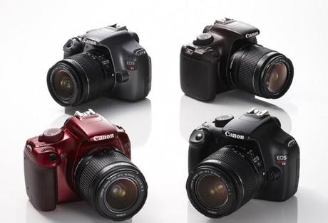 Canon empieza a vender T3 (EOS 1100D) de colores