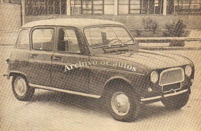 Renault 4 L, en su versión argentina
