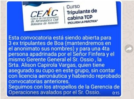 El plan “Añez” para la quiebra de Boliviana de Aviación