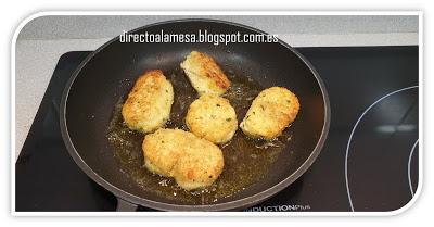 Croquetas de queso azul