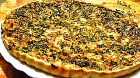 QUICHE DE ESPINACAS Y ATÚN