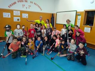 Jornada de Hockey por el alumnado de 2º de primaria