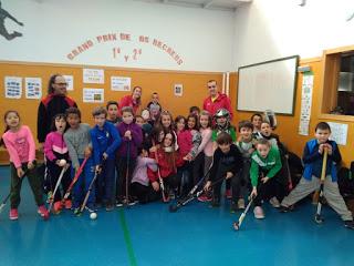 Jornada de Hockey por el alumnado de 2º de primaria