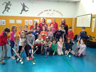 Jornada de Hockey por el alumnado de 2º de primaria