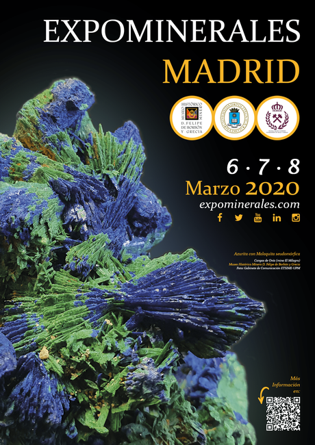 Madrid, epicentro de las Ciencias de la Tierra durante Expominerales Madrid 2020