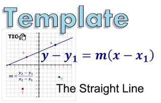 The Straight Line Template