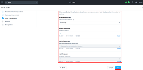 Nutanix create Kubernetes cluster