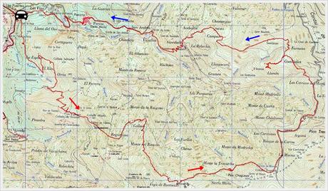 Las Puentes-Torones-Bostabide-Piedrafita-Navidiellu