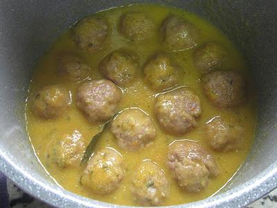 Albóndigas en salsa de cerveza olla GM