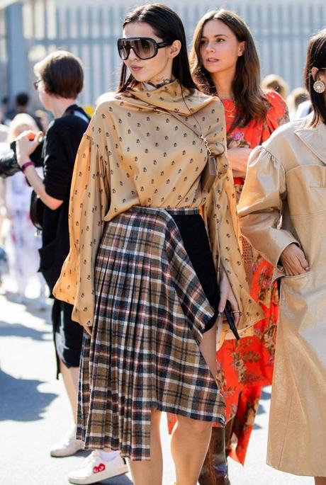 Falda Lapiz Cuadros Escoceses