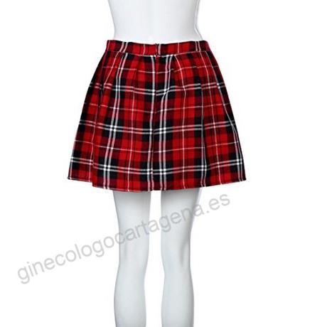 Falda Lapiz Cuadros Escoceses