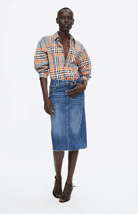 Falda Lapiz Cuadros Escoceses