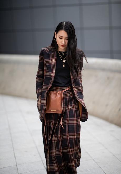 Falda Lapiz Cuadros Escoceses