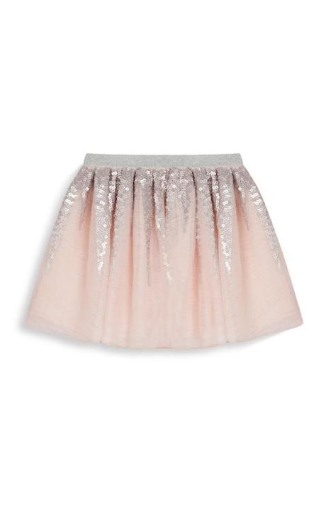 Falda Lentejuelas Nina Primark