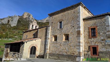 RUTA al PICO FORMOSO (Fermosu) desde PELÚGANO, ALLER Iglesia de Santa María la Real en Pelúgano, Aller