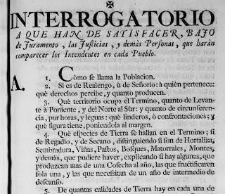 Catastro de la Ensenada respecto a Fuenlabrada (1753)