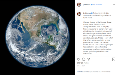 Jeff Bezos anuncia la creación de una fundación para la lucha contra el Cambio Climático Jeff Bezos anuncia la creación de una fundación para la lucha contra el Cambio Climático