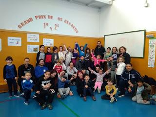 Jornada con padres Juegos Tradicionales en 1º de primaria