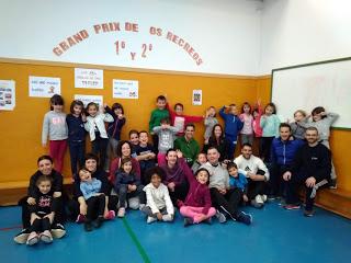 Jornada con padres Juegos Tradicionales en 1º de primaria