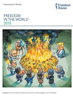 Democracia española comparable (3). Freedom House 2019
