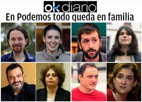 Podemos. El cortijo familiar del comunismo caviar.