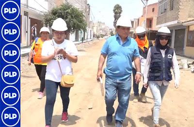 CONSTRUCCIÓN DE PISTAS Y VEREDAS EN LOS CIPRESES AVANZA A BUEN RITMO....