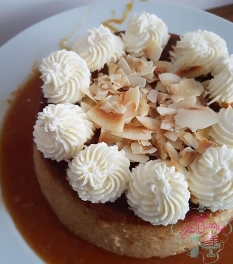 FLAN DE COCO Y DULCE DE LECHE