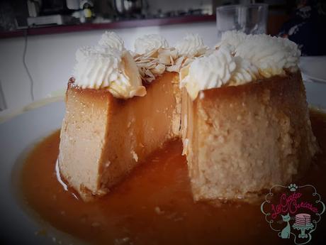 FLAN DE COCO Y DULCE DE LECHE