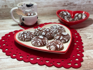 Galletas tigre craqueadas red velvet