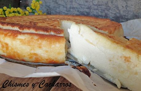 Tarta de queso al horno XXL