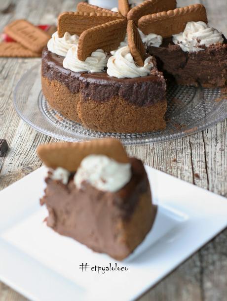 Cheesecake de chocolate y Lotus