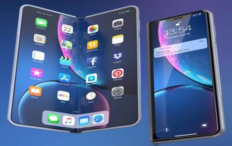 ¿Apple podría estar desarrollando un móvil flexible? Posible móvil Apple plegable