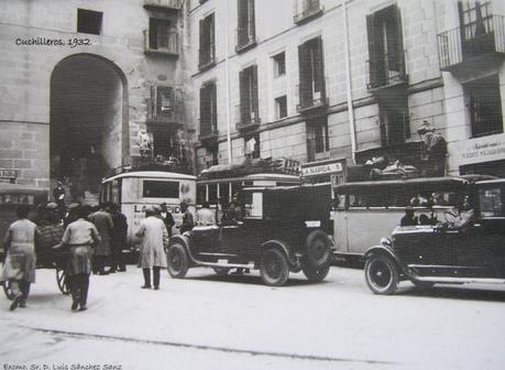 Fotos antiguas de Madrid: El Arco de Cuchilleros (1932)