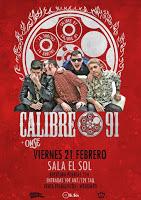 Concierto de Calibre 91 y Onse en Sala el Sol