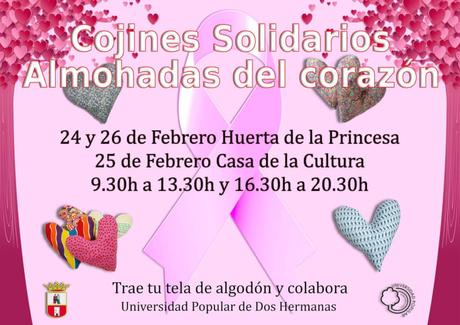 CAMPAÑA COJINES SOLIDARIOS DE LA UNIVERSIDAD POPULAR: DONACIÓN DE ALMOHADAS DEL CORAZÓN