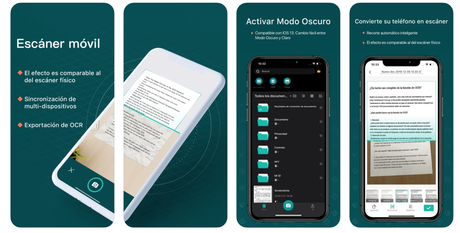 Aplicaciones móviles para escanear y digitalizar documentos Aplicaciones móviles para escanear y digitalizar documentos