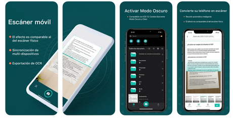 Aplicaciones móviles para escanear y digitalizar documentos