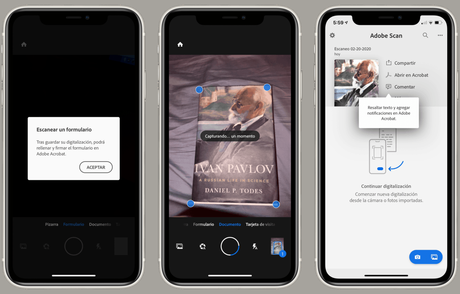Aplicaciones móviles para escanear y digitalizar documentos
